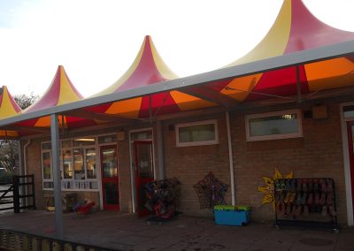 School static covered canopy tents for work